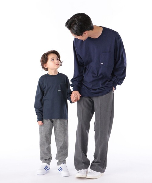 SHIPS（シップス）の「*SHIPS: ワンポイント マイクロ SHIPSロゴ ポケット ロングスリーブ Tシャツ (ロンT)（Tシャツ/カットソー・メンズ・ホワイト/ネイビー/ブラック/グリーン・SMALL/MEDIUM/X-LARGE/LARGE）」の14枚目の写真