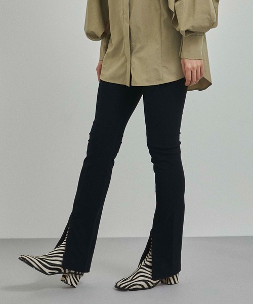 CITY TOKYO（シティトウキョウ）の「スーパーストレッチパギンス（その他パンツ・レディース・ブラック/ベージュ/ライトブルーグレー/オフホワイト・2/1）」の3枚目の写真