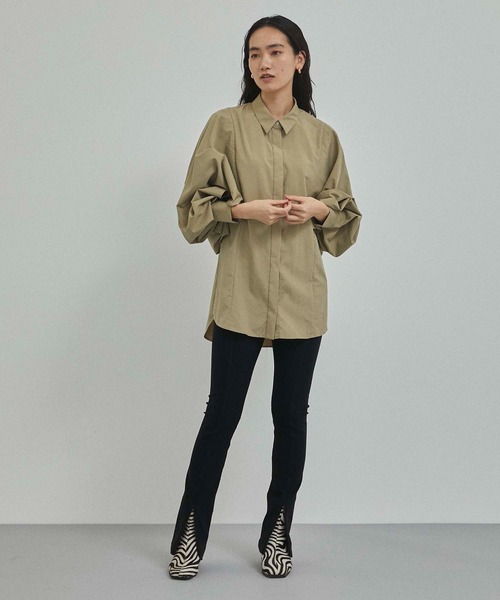 CITY TOKYO（シティトウキョウ）の「スーパーストレッチパギンス（その他パンツ・レディース・ブラック/ベージュ/ライトブルーグレー/オフホワイト・2/1）」の11枚目の写真