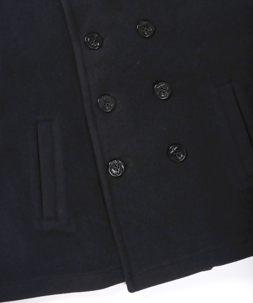 FIDELITY（フィデリティ）の「8B P-COAT / メルトン8ボタンピーコート