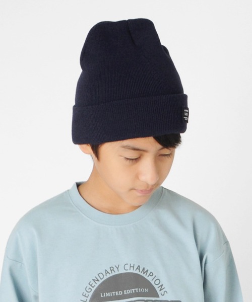 GLAZOS(グラソス)の「ネーム付きニットキャップ(ニットキャップ/ビーニー・キッズ・ブラック/グレー/ネイビー/グリーン・フリー)」の4枚目の写真