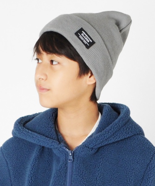 GLAZOS(グラソス)の「ネーム付きニットキャップ(ニットキャップ/ビーニー・キッズ・ブラック/グレー/ネイビー/グリーン・フリー)」の3枚目の写真