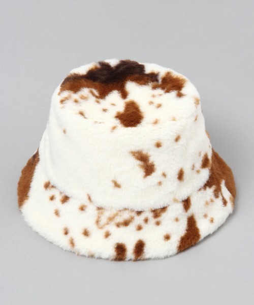 JEANASIS(ジーナシス)の「ファーバケットハット/219384(ハット・レディース・ホワイト/ブラック/ブラウン系その他/ブラック系その他/オフホワイト/グレイッシュブルー/グリーン系その他/ブラウン・FREE)」の6枚目の写真