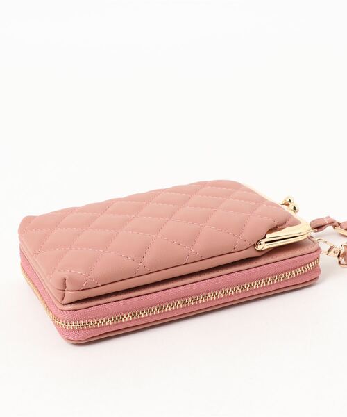 LUGG NAGG（ラグナグ）の「がま口キルティングモバイルショルダーバッグ（ショルダーバッグ・レディース・ベージュ/ブラック/スモークピンク/ライトグリーン/グレー/ブラウン・FREE）」の11枚目の写真