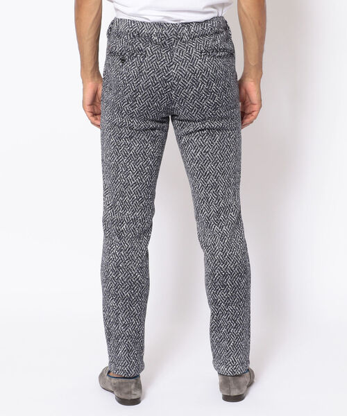 g-stage（ジーステージ）の「g-stage/ジーステージ/ヘリンボーンニットスラックス（その他パンツ・メンズ・ブラウン/ネイビー・46/50/48）」の5枚目の写真