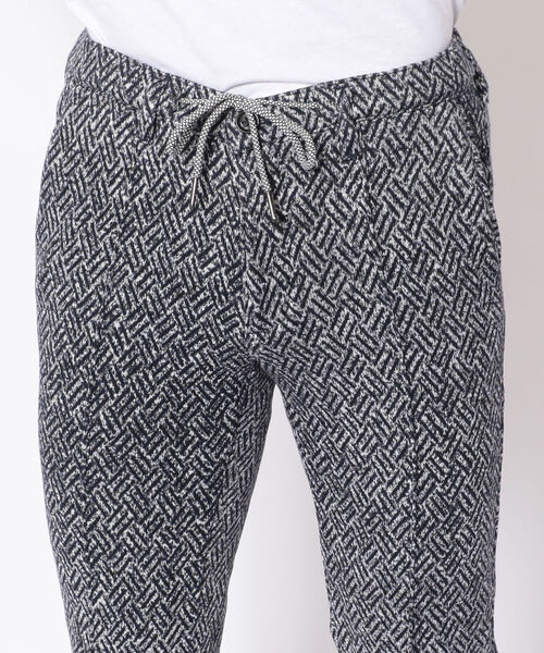 g-stage（ジーステージ）の「g-stage/ジーステージ/ヘリンボーンニットスラックス（その他パンツ・メンズ・ブラウン/ネイビー・46/50/48）」の6枚目の写真