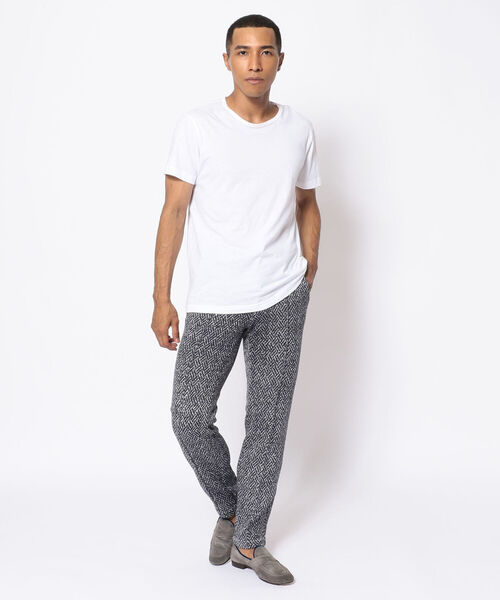 g-stage（ジーステージ）の「g-stage/ジーステージ/ヘリンボーンニットスラックス（その他パンツ・メンズ・ブラウン/ネイビー・46/50/48）」の11枚目の写真