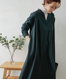 URBAN RESEARCH DOORS | ツイルスキッパータックワンピース(ワンピース)