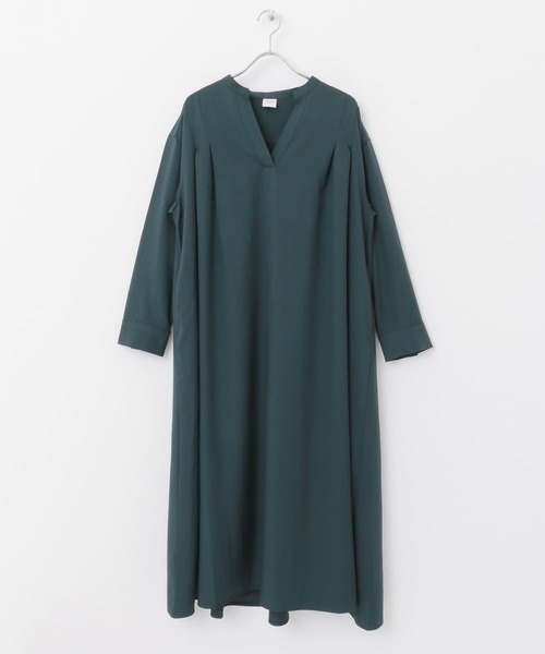 タグ付新品 アーバンリサーチ URBAN RESEARCH ワンピース URBAN RESEARCH DOORS｜『UR TECH SMOOTHLUXE』ボウタイ