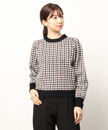 ems excite | 柄ニットプルオーバー(ニット/セーター)