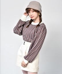 ems excite | 柄ニットプルオーバー(ニット/セーター)