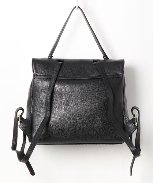 Scrap Book(スクラップブック)の「【MY BEST BAG】エンボスフラップリュック(バックパック/リュック・レディース・ブラック/ベージュ・FREE)」の3枚目の写真