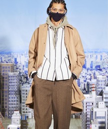 REMI RELIEF | REMI RELIEF/レミレリーフ エステルサージ フードコート スタンドカラー(その他アウター)