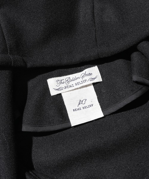 REMI RELIEF（レミレリーフ）の「REMI RELIEF/レミレリーフ エステルサージ フードコート スタンドカラー（その他アウター・メンズ・ブラック/モカ・M/L/XL）」の22枚目の写真