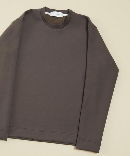 EYE. D WEARing(アイディウェアリング)の「EYE. D WEARing ミリオラメントダブルエアーロングスリーブTシャツ(Tシャツ/カットソー・メンズ・チャコールグレー/ベージュ/グレイッシュベージュ・4/3)」の7枚目の写真