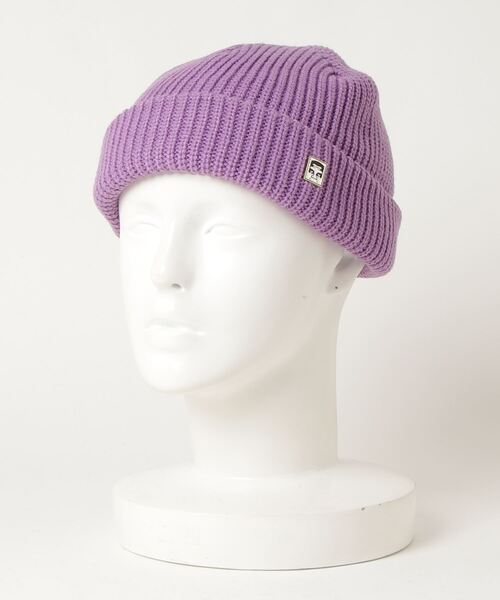 OBEY（オベイ）の「OBEY/オベイ ビーニー/ニット帽 100030125（ニットキャップ/ビーニー・メンズ・ブラック/グレー/パープル/ホワイト・FREE）」の12枚目の写真