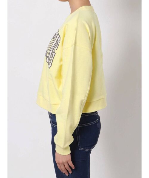 GYDA（ジェイダ）の「FASCINATING ショートスウェットトップス（スウェット・レディース・グレー/ライトイエロー/ミント・FREE）」の19枚目の写真