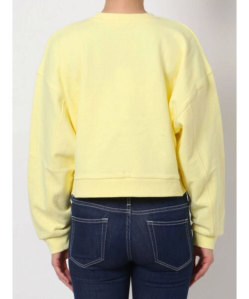 GYDA（ジェイダ）の「FASCINATING ショートスウェットトップス（スウェット・レディース・グレー/ライトイエロー/ミント・FREE）」の18枚目の写真