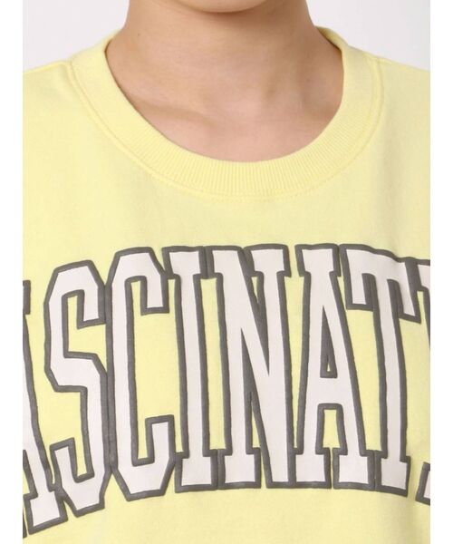 GYDA（ジェイダ）の「FASCINATING ショートスウェットトップス（スウェット・レディース・グレー/ライトイエロー/ミント・FREE）」の17枚目の写真