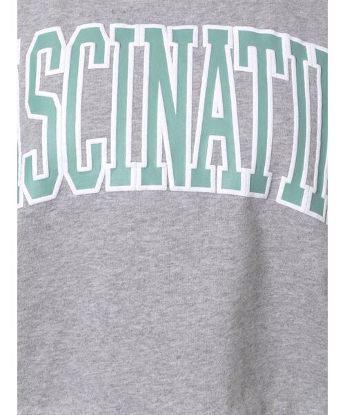 GYDA（ジェイダ）の「FASCINATING ショートスウェットトップス（スウェット・レディース・グレー/ライトイエロー/ミント・FREE）」の22枚目の写真