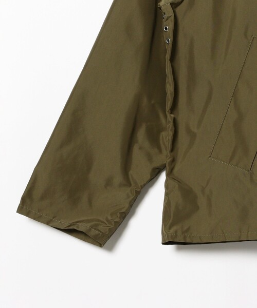 Barbour（バブアー）の「Barbour × BEAMS F / 別注 TRANSPORT JACKET シェイプメモリー ジャケット（ブルゾン・メンズ・ブラック/セージグリーン・36/42/34/38/40）」の15枚目の写真