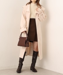 one after another NICE CLAUP | 【S/Mサイズ】大人可愛いセーラーカラーロングコート(その他アウター)