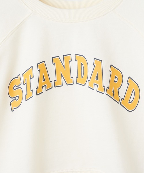 CIAOPANIC TYPY（チャオパニックティピー）の「□【KIDS】ミニ裏毛ワイドカレッジスウェット（スウェット・キッズ・ホワイト/ベージュ/ブルー・SMALL/MEDIUM/LARGE/X-LARGE/XX-LARGE）」の11枚目の写真