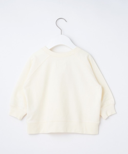 CIAOPANIC TYPY（チャオパニックティピー）の「□【KIDS】ミニ裏毛ワイドカレッジスウェット（スウェット・キッズ・ホワイト/ベージュ/ブルー・SMALL/MEDIUM/LARGE/X-LARGE/XX-LARGE）」の7枚目の写真
