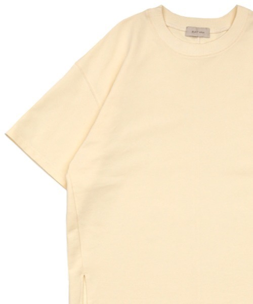 select MOCA(セレクトモカ)の「クルーネックラウンドBIGスウェットTシャツ(Tシャツ/カットソー・レディース・グリーン/アイボリー/スミクロ・FREE)」の21枚目の写真