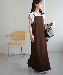 DISCOAT（ディスコート）の「【新色追加!/WEB限定】マキシキャミワンピース（ワンピース）」