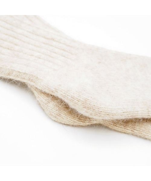 flower（フラワー）の「ソフトフラッフィソックス2（ソックス/靴下・レディース・ベージュ/ブラウン/グレー/アイボリー/ホワイト・FREE）」の9枚目の写真