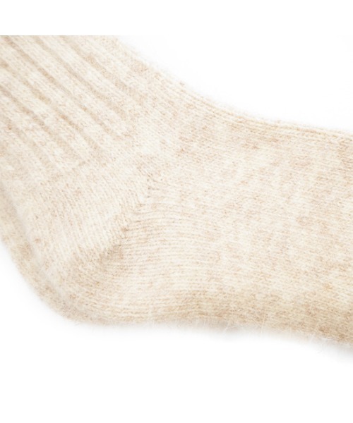 flower（フラワー）の「ソフトフラッフィソックス2（ソックス/靴下・レディース・ベージュ/ブラウン/グレー/アイボリー/ホワイト・FREE）」の10枚目の写真