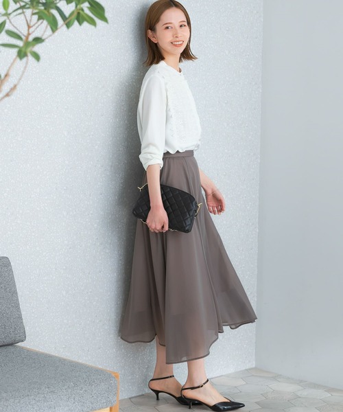 URBAN RESEARCH ROSSO シアーダンボールスカート サイズ38 ダンボールニットストレートスカート[DR47-25A203]｜URBAN