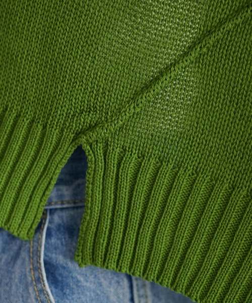 DISCOAT（ディスコート）の「【WEB限定】深Vニットベスト（ベスト・レディース・ブラック/グリーン/ホワイト系その他/ブラウン・FREE）」の20枚目の写真