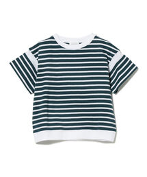 こども ビームス | 6°vocaLe / ボーダー ルース Tシャツ 22（90～120㎝）(Tシャツ/カットソー)