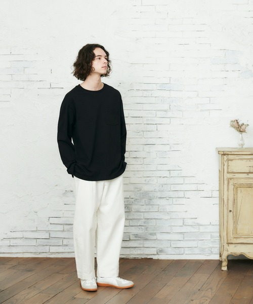 CASPER JOHN（キャスパージョン）の「カツラギワイドバルーンパンツ（デニムパンツ・メンズ・ホワイト・マルチサイズ）」の9枚目の写真