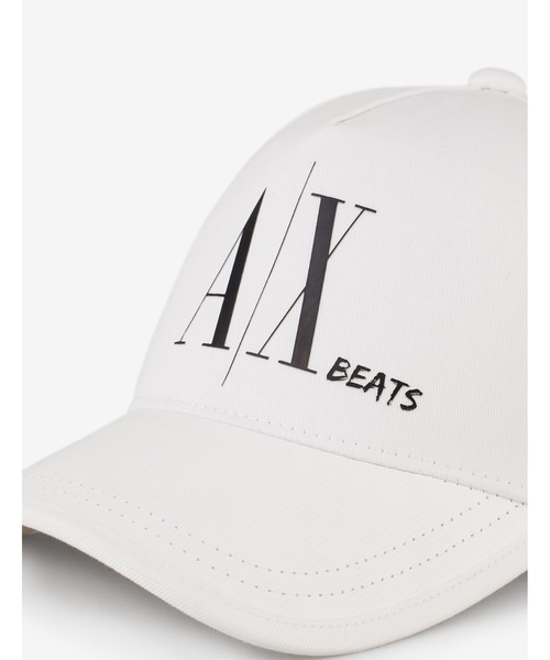 ARMANI EXCHANGE(アルマーニエクスチェンジ)の「【A|X アルマーニ エクスチェンジ】A|X BEATS パネルキャップ(キャップ・メンズ・ホワイト/ブラック・FREE)」の6枚目の写真