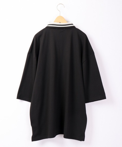 A.T,C in the attic homme(エーティーシーインジアティックオム)の「レトロ カレッジロゴ ワッペン オーバーサイズ ラガーシャツ(シャツ/ブラウス・メンズ・ホワイト/ブラック系その他/グリーン系その他/ブルー/グリーン/ブラック・M/L/XL)」の16枚目の写真