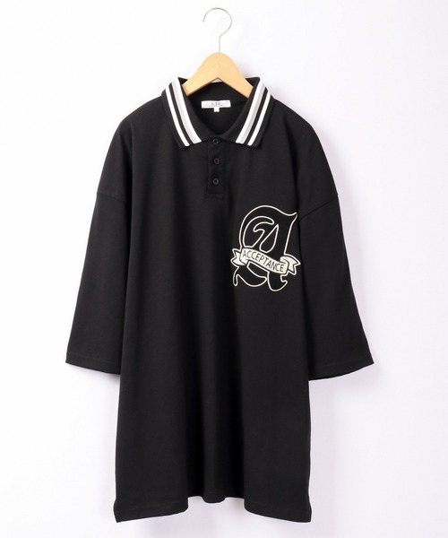 A.T,C in the attic homme(エーティーシーインジアティックオム)の「レトロ カレッジロゴ ワッペン オーバーサイズ ラガーシャツ(シャツ/ブラウス・メンズ・ホワイト/ブラック系その他/グリーン系その他/ブルー/グリーン/ブラック・M/L/XL)」の17枚目の写真