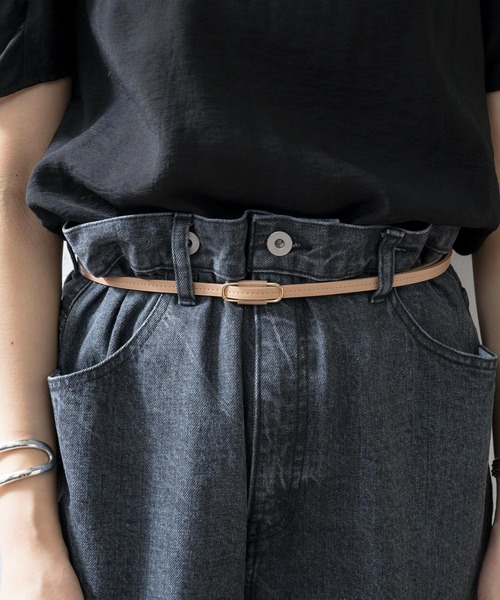 SHENERY（シーナリー）の「ブラックBIGデニムパンツ（デニムパンツ・レディース・ブラック・36/38）」の19枚目の写真