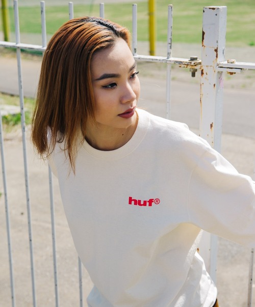HUF（ハフ）の「SEDUCTIVE LS TEE / HUF ロングスリーブTシャツ