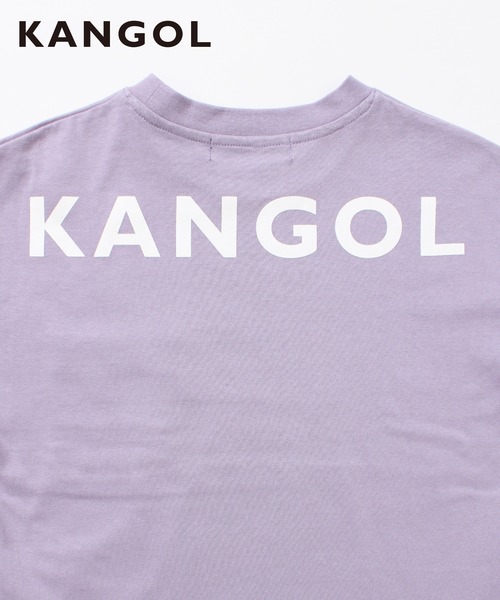 KANGOL KIDS（カンゴールキッズ）の「【KANGOL KIDS】ロゴ胸ポケットTシャツ【綿100％】（Tシャツ/カットソー・キッズ・パープル/ブラウン/オフホワイト・150cm/120㎝/130㎝/140㎝）」の13枚目の写真