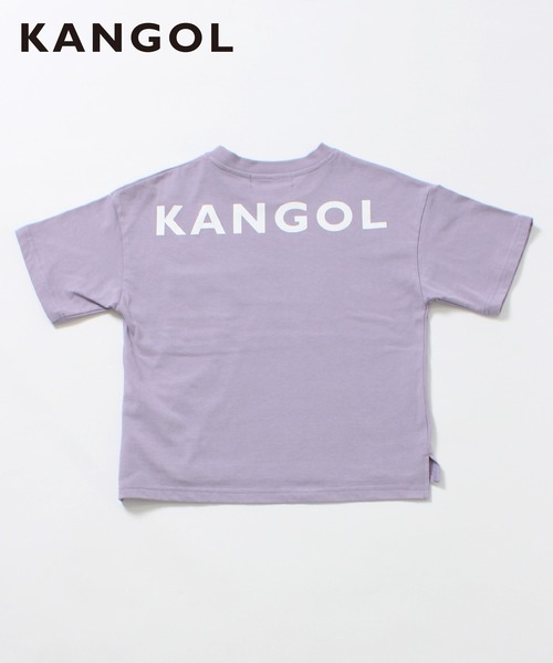 KANGOL KIDS（カンゴールキッズ）の「【KANGOL KIDS】ロゴ胸ポケットTシャツ【綿100％】（Tシャツ/カットソー・キッズ・パープル/ブラウン/オフホワイト・150cm/120㎝/130㎝/140㎝）」の10枚目の写真