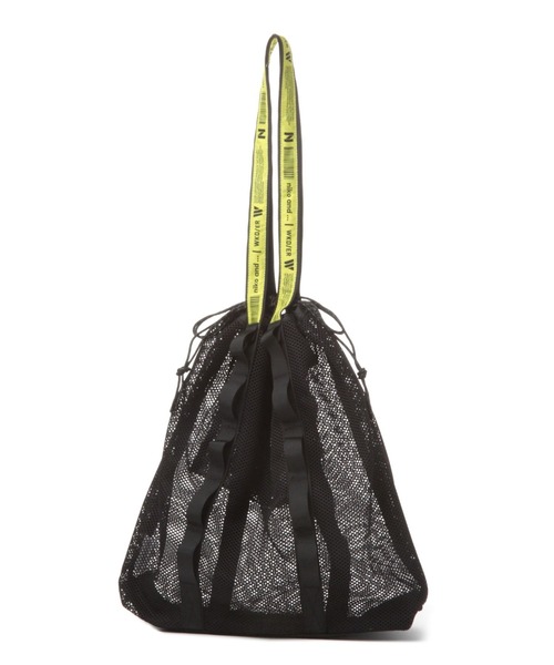 WEEKEND(ER)（ウィークエンダー）の「【WEEKEND(ER)&co.(ウィークエンダー)】メッシュトートバッグ（トートバッグ・レディース・グレー/ブラック・0）」の2枚目の写真