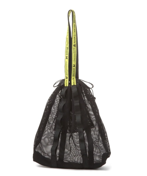 WEEKEND(ER)（ウィークエンダー）の「【WEEKEND(ER)&co.(ウィークエンダー)】メッシュトートバッグ（トートバッグ・レディース・グレー/ブラック・0）」の4枚目の写真