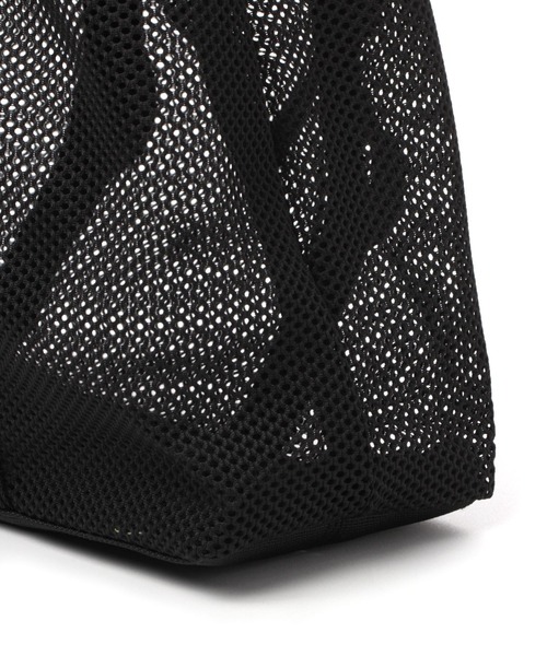 WEEKEND(ER)（ウィークエンダー）の「【WEEKEND(ER)&co.(ウィークエンダー)】メッシュトートバッグ（トートバッグ・レディース・グレー/ブラック・0）」の7枚目の写真