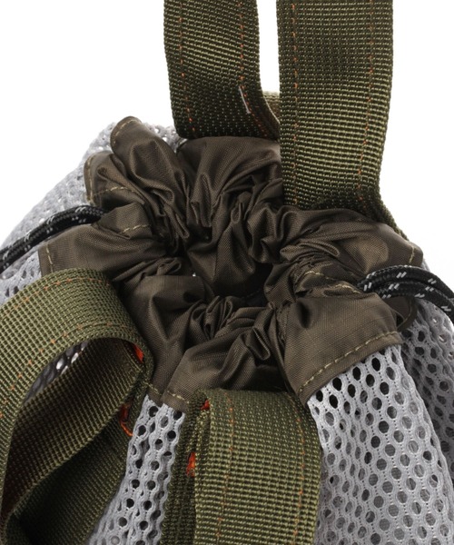 WEEKEND(ER)（ウィークエンダー）の「【WEEKEND(ER)&co.(ウィークエンダー)】メッシュトートバッグ（トートバッグ・レディース・グレー/ブラック・0）」の14枚目の写真