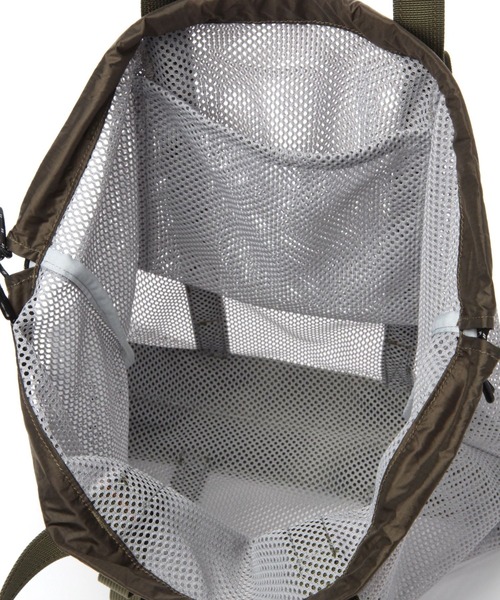 WEEKEND(ER)（ウィークエンダー）の「【WEEKEND(ER)&co.(ウィークエンダー)】メッシュトートバッグ（トートバッグ・レディース・グレー/ブラック・0）」の16枚目の写真