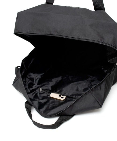 VitaFelice（ヴィータフェリーチェ）の「撥水2wayビッグボストンバッグ トートバッグ（ボストンバッグ・レディース・ベージュ/ブラック/グレー・FREE）」の16枚目の写真