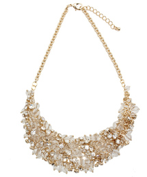 BEAMS LIGHTS Women's | BEAMS LIGHTS / マルビーズボリューム ネックレス(ネックレス)